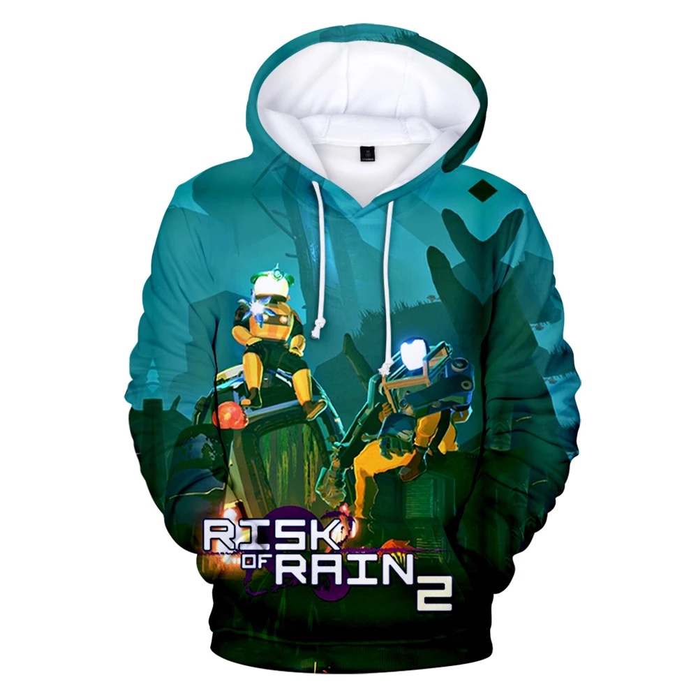 

Children Hoodies New Risk Of Rain Hoodie 3D Kids Sweatshirt Long Sleeve Casual Boys / Girls Streetwear Game Risk Of Rain Clothes