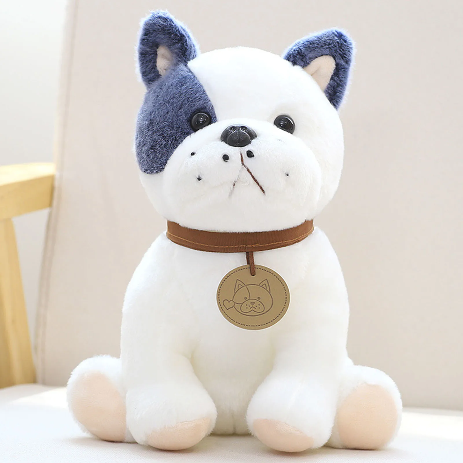 

Симпатичная мягкая собака, плюшевая игрушка, щенок, мягкое животное, кавайный щенок, Хаски, мягкие игрушки для детей, подарок на день рождени...