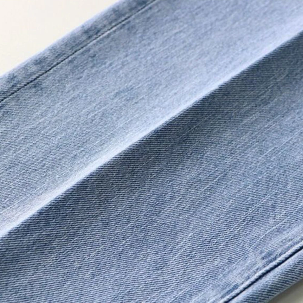 Casual Streetwear Blue Slim Fit Jeans Men 2022 Spring Masculina Jeans Pants Men Trendy Jeans Toursers