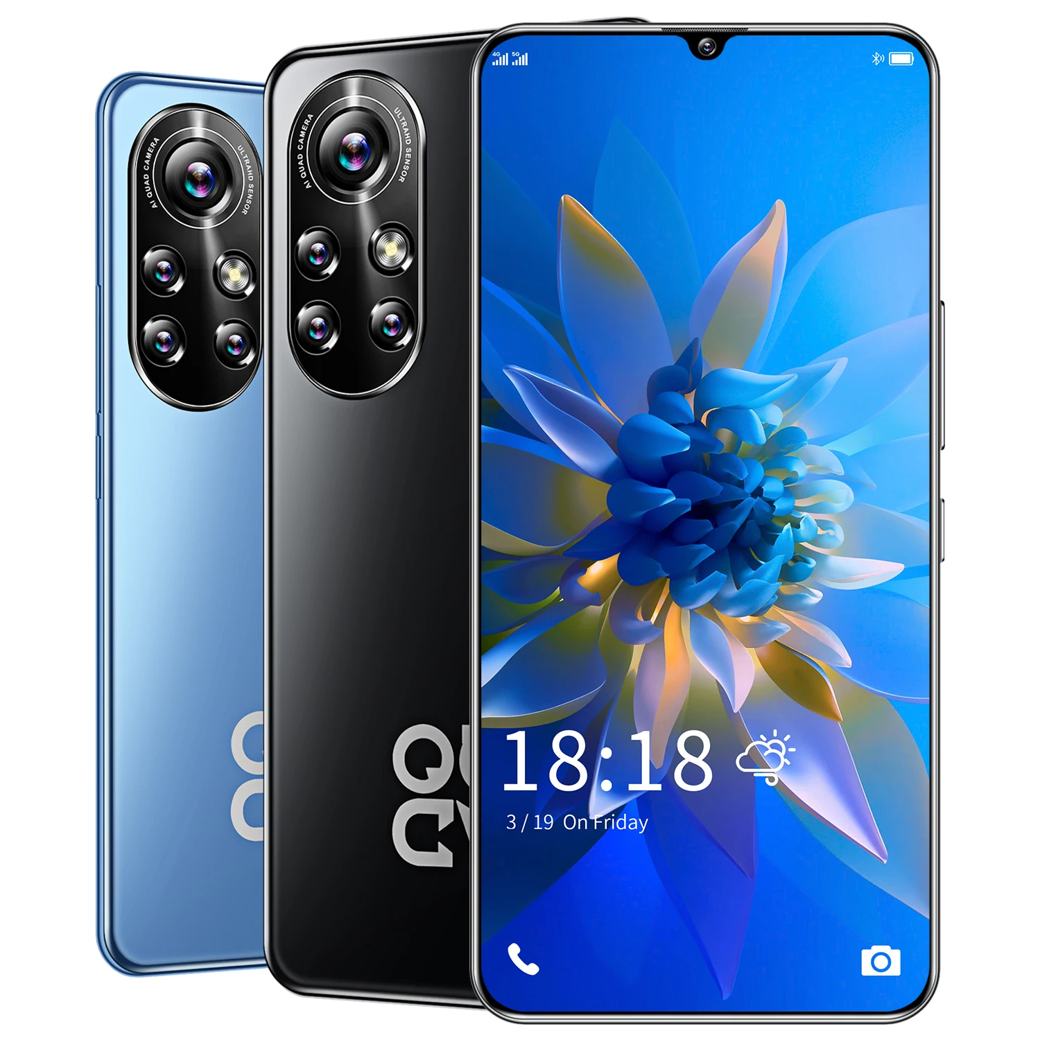 

Honor Nova 8 pro Smartphones Global Version 6.8" 16G 512GB 6800mAh Android 10 Cellphones Dual SIM Mobile Phone Unlocked