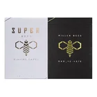 Ellusionist супер пчелы игральные карты убийца пчела колода белыйчерный покер USPCC волшебные карты игры магические трюки реквизит для волшебника