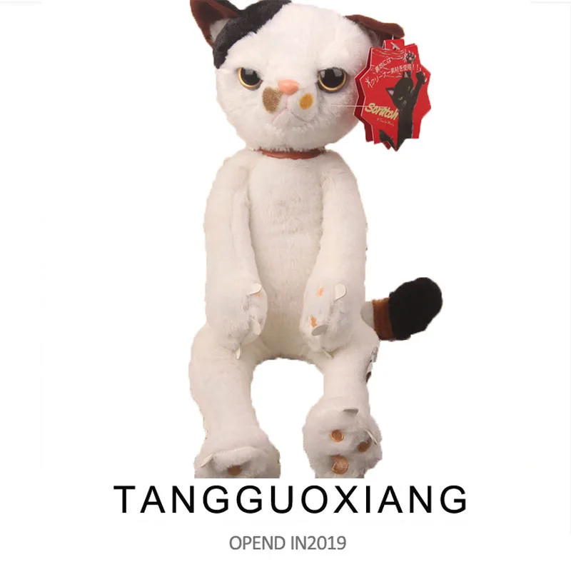 60 см Мультяшные кошки плюшевые игрушки мягкие набивные животные японский