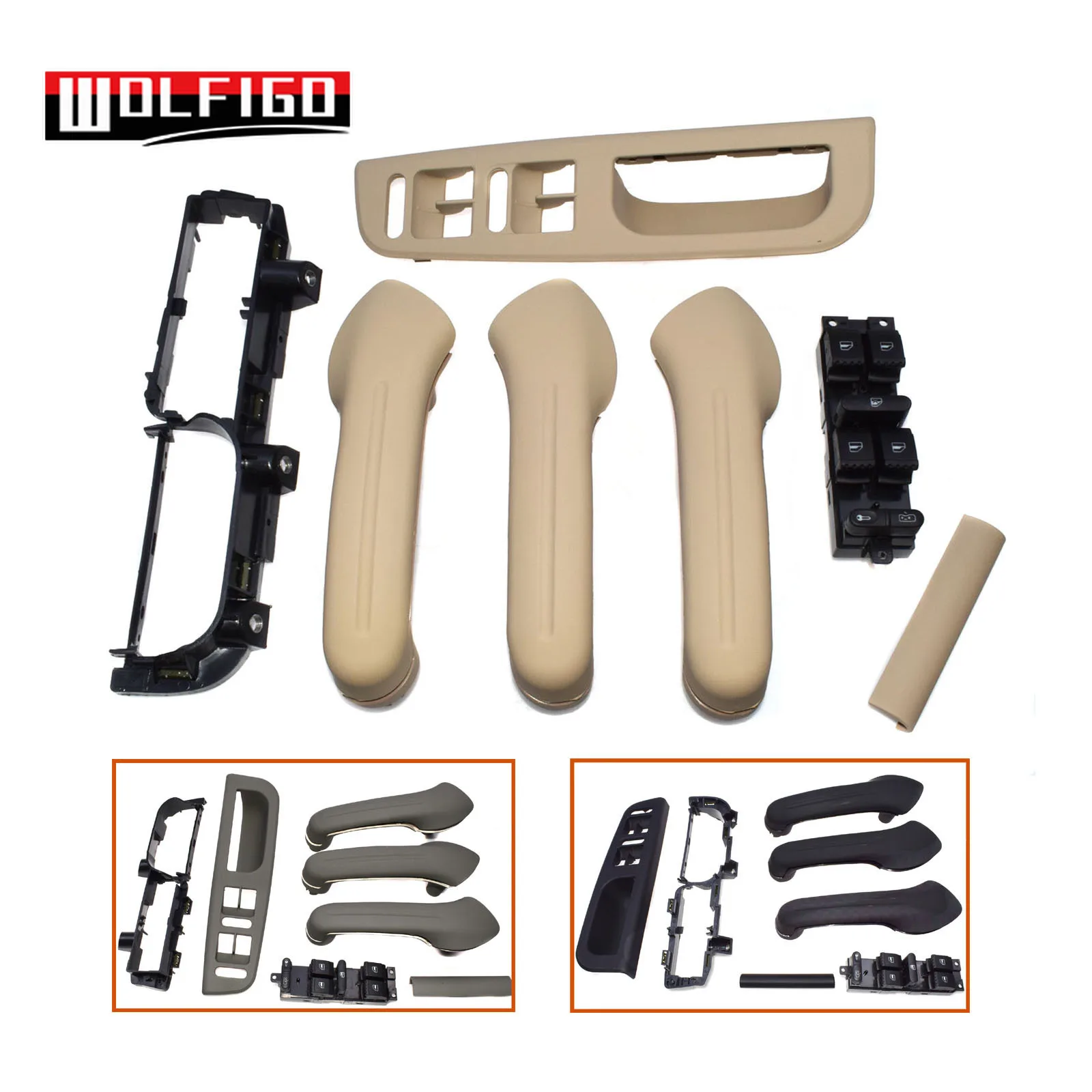 WOLFIGO Крышка для внутренней дверной ручки кронштейн захват облицовка с