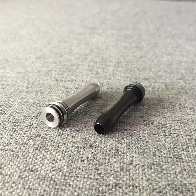 

10pcs/lot Metal SS Black 510 Long Drip Tip MTL Narrow Bore Mouthpiece Electronic Cigarette Vape Accessories
