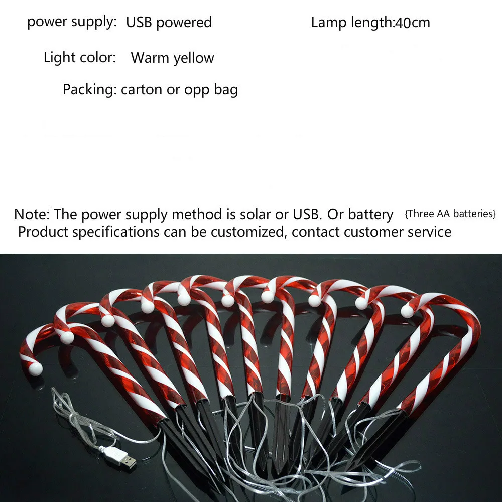 Новинка 2020 Рождественский светильник для дорожек яркий тростник фсветильник рь