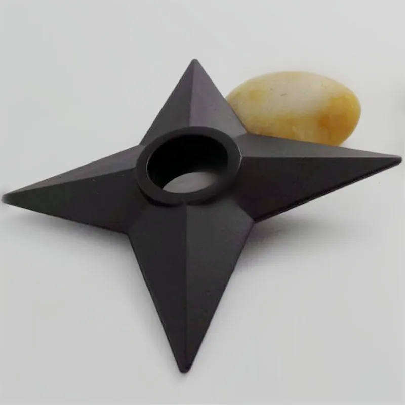 Аниме охватывающие ABS пластиковые игрушки оружие ниндзя Shuriken Косплей Prop