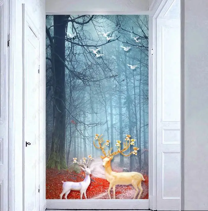 Фотообои 3D на заказ настенная фотообои ландшафт для комнаты спальни гостиной