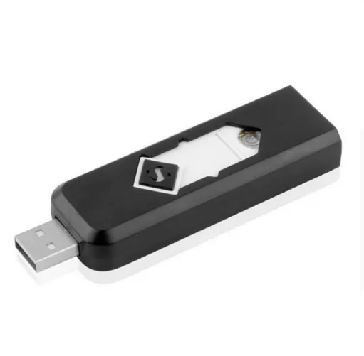 7 цветов USB Электронная аккумуляторная батарея беспламенный автомобильный прикуриватель без пламени Зажигалка без газа/топлива Зажигалка