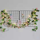 Цветок светодиодная гирлянда 2,2 м светодиодные световые ленты на медном проводе освещение праздника Рождественская гирлянда на новый год Свадебная вечеринка украшения