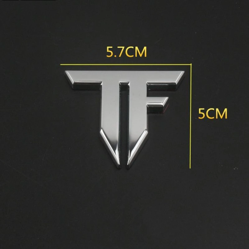 Высококачественные буквы TF Трансформеры из цинкового сплава автомобильный