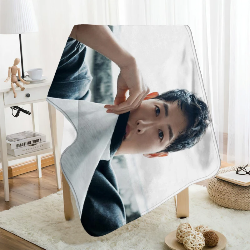 ?? Musifeカスタム歌joong Kiフランネル毛布デザイン独自の毛布フランネル毛布ソファdiyのドロップシッピング