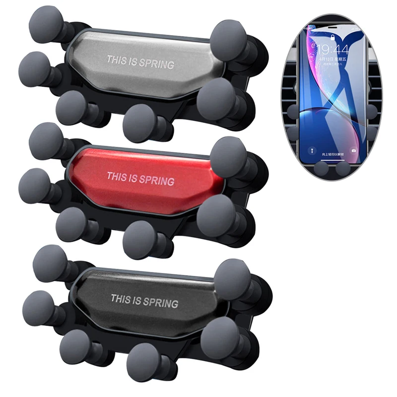 Гравитационный автомобиль мобильный телефон стеллаж для выставки товаров