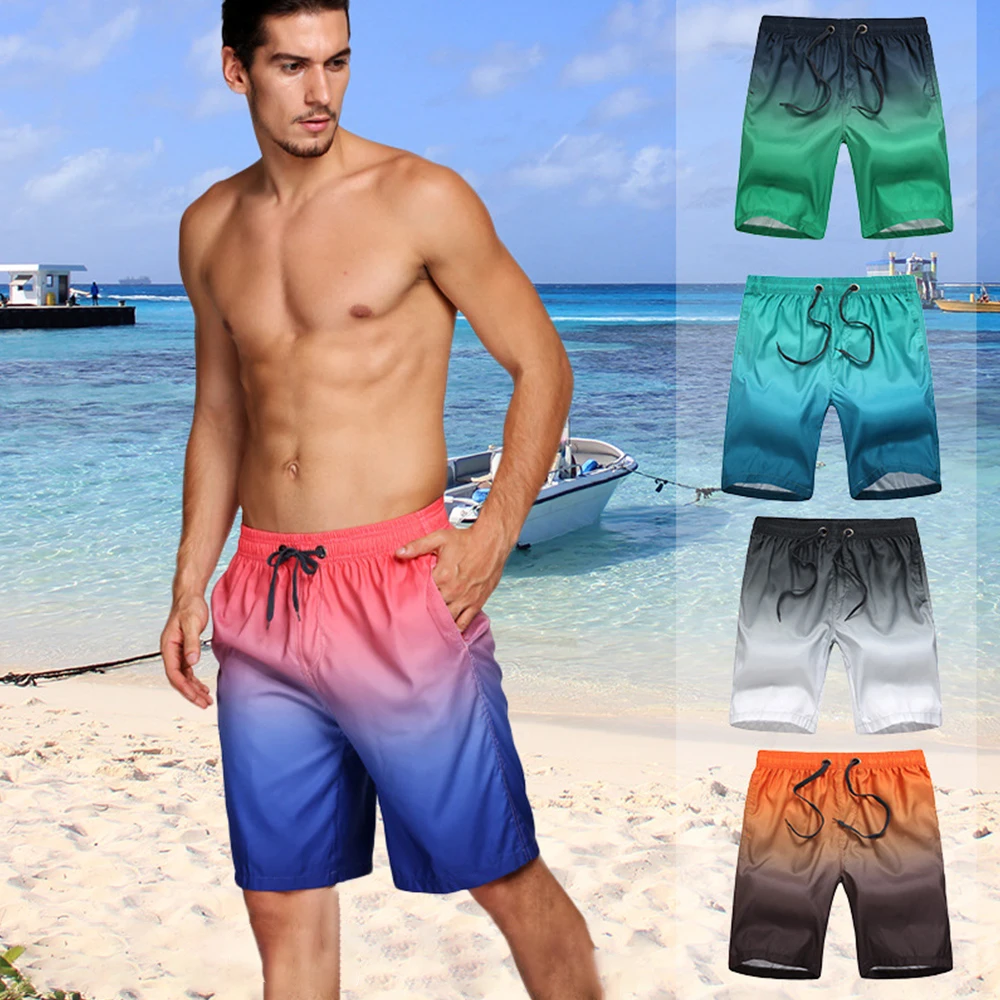 Новый Плавание одежда Для мужчин Мужские Шорты для купания помех Полиэстер