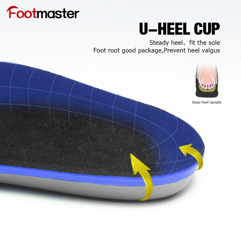 Ортопедические стельки FootMaster для подошвенного фасциита и павших арок