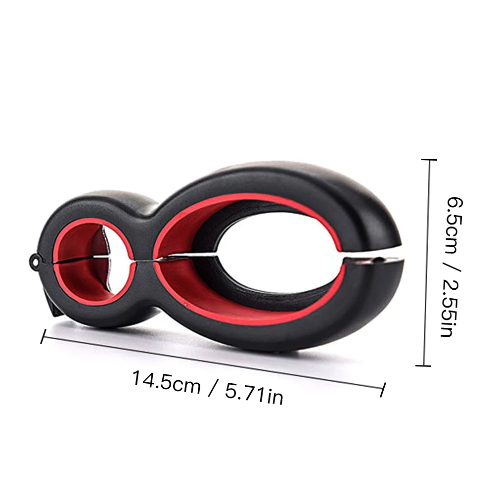 

6 in 1 Multi Function Twist Bottle Opener, All in One Jar 8 shaped Gripper Can Wine Beer Lid Twist Off Jar Opener Claw