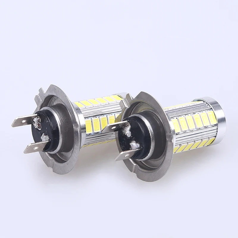 Новые белые светодиодсветодиодный дневные ходовые огни H7 5730 33 SMD с индикацией