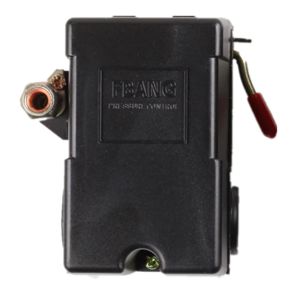 

Lefoo Quality Air Compressor Pressure Switch Control Valve Control 95-125 PSI 4 Port Compressor Switch