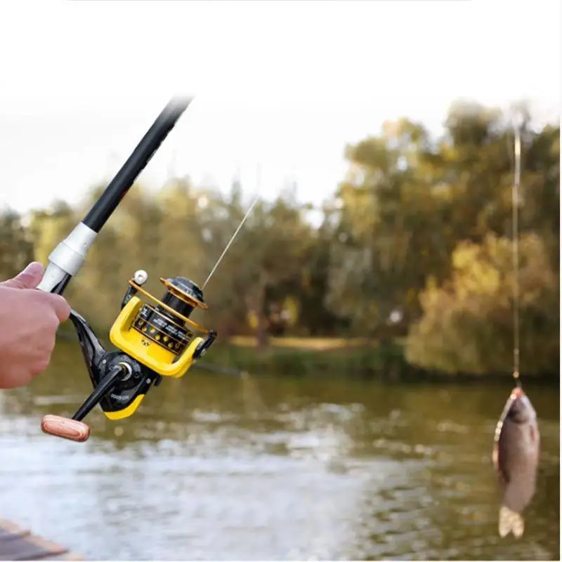 Металлическая Рыболовная катушка без зазора для спиннинга высокоскоростная