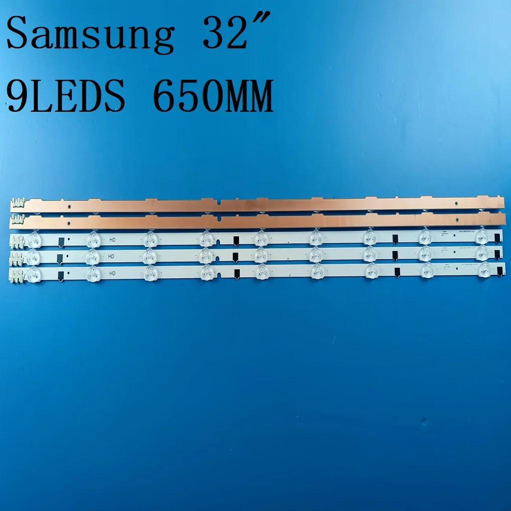 

TV LED Bars For Samsung UE32F5300AK UE32F4000AW UE32F5000AK UE32F5030AW UE32F5300AW LED Backlight Strip Kit 9 Lamp Lens 5 Bands