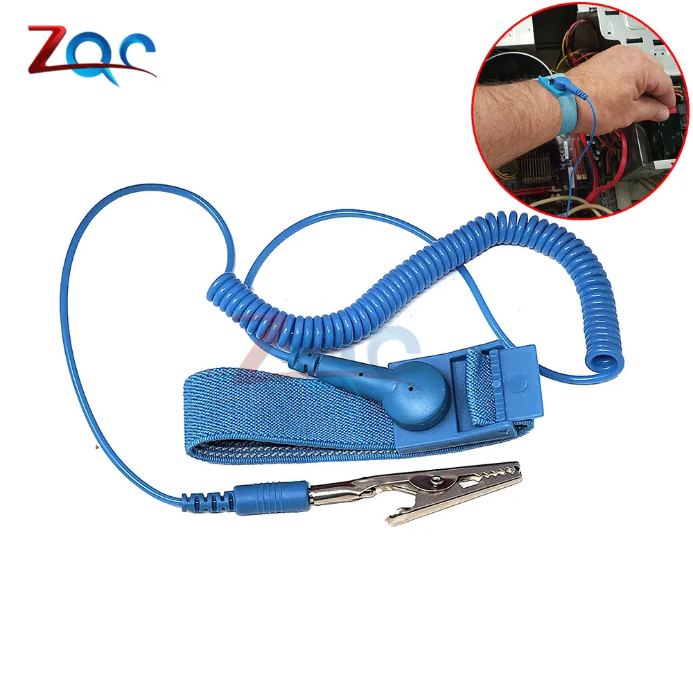 Беспроводной беспроводной зажим антистатический браслет ESD наручный ремешок