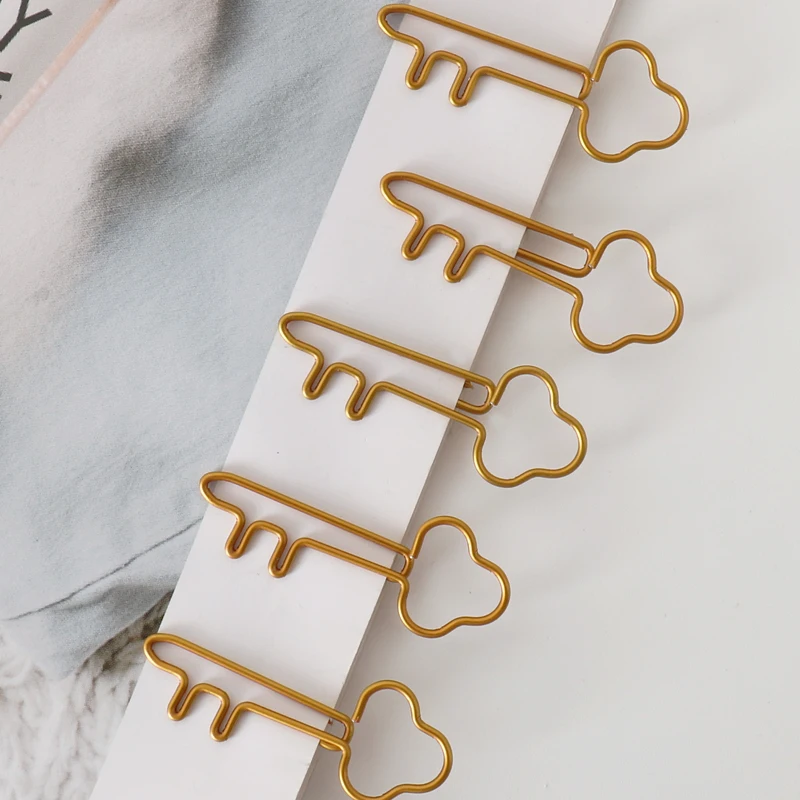 TUTU 8 шт./лот креативная кавайная металлическая зажим для бумаги в форме ключа