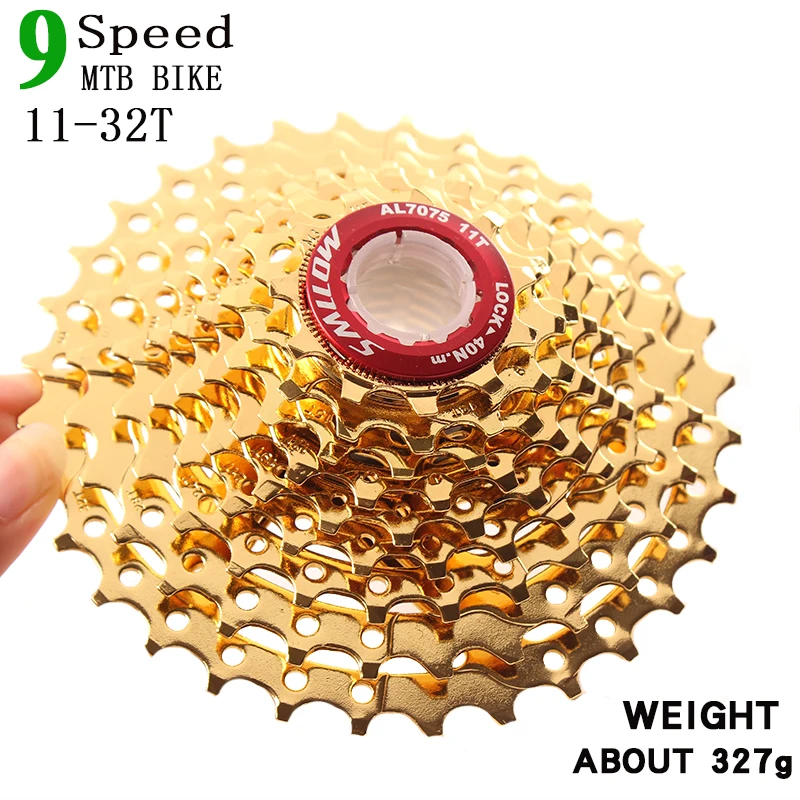 Кассета GOLD SMLLOW для горного велосипеда 9s 27s 9Speed Freewheel 11- 32T M370 M430 M4000 M590 M3000 K7 x5 x7 x9 xo |