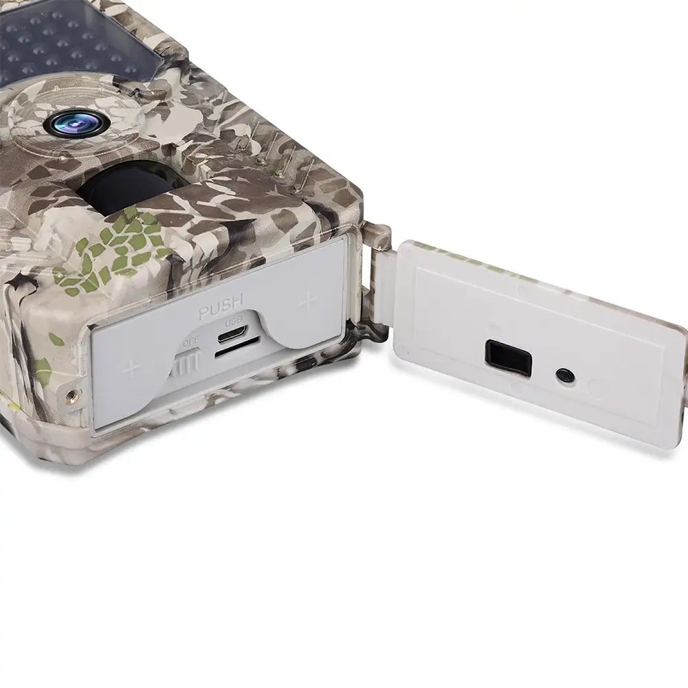 Kuulee PR200 Trail camera 12MP 49 шт. 940nm ИК светодиодный IP56 Водонепроницаемая камера ночного