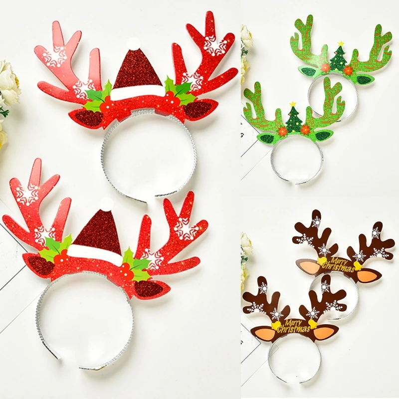 Женская шляпа головной убор в виде дерева для вечеринки оленя ободок волос