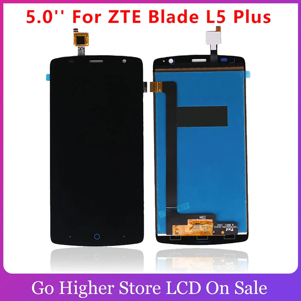 5 0 ''для ZTE Blade L5 Plus ЖК дисплей с сенсорным экраном в сборе|Экраны для мобильных