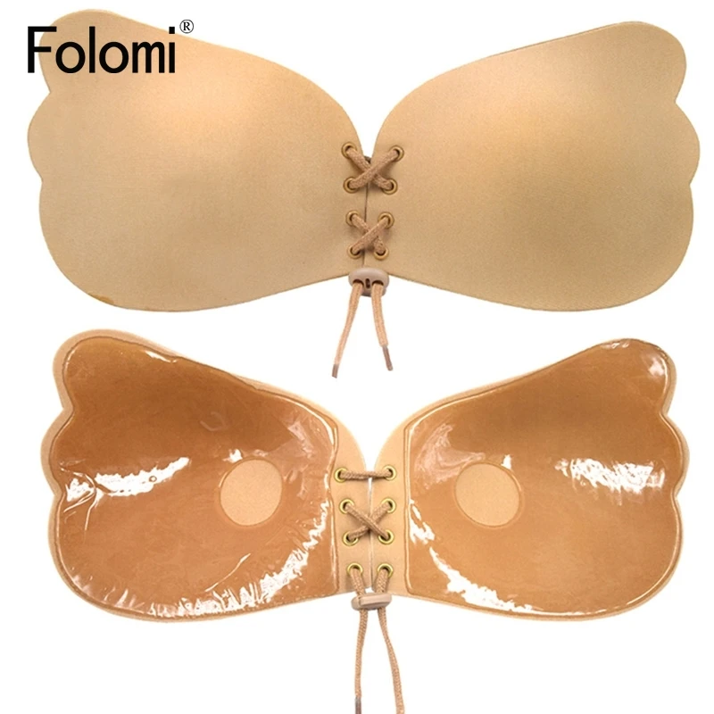 Женский прозрачный самоклеющиеся бюстгальтер гелевый силиконовый невидимый