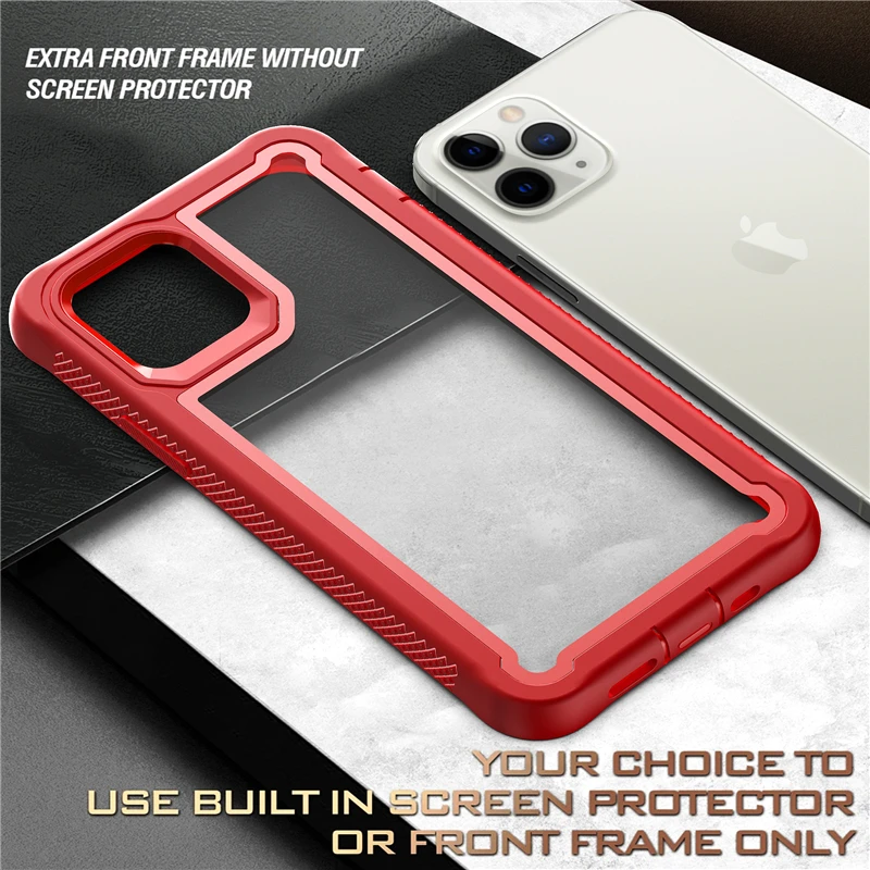 

Case For iPhone X XS XR Max 6 7 8 Plus 12 Pro Max TPU shockproof protective tempered glass cover Full Protection Phone case