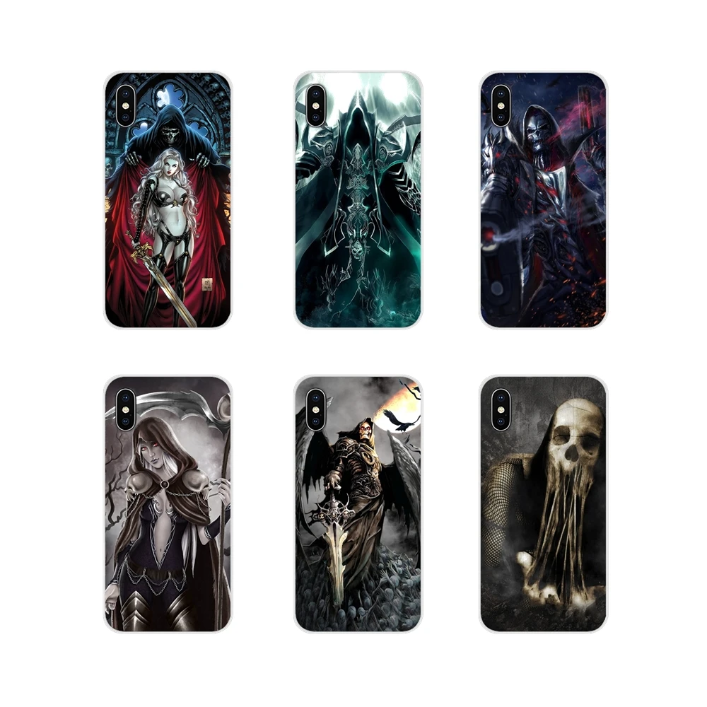 Аксессуары чехлы для телефонов Grim Reaper Готическая Death Xiaomi Redmi 4A S2 Note 3 3S 4 4X 5 Plus 6 7 6A Pro