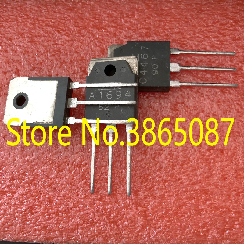 Оригинальный Новый A1694 2SA1694 или 2STA1694 и 20 шт C4467 2SC4467 2STC4467 TO-3P NPN PNP транзистор большой