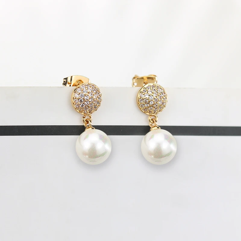 Роскошные ювелирные украшения золотые серьги с жемчугом 2021 длинные Подвесные