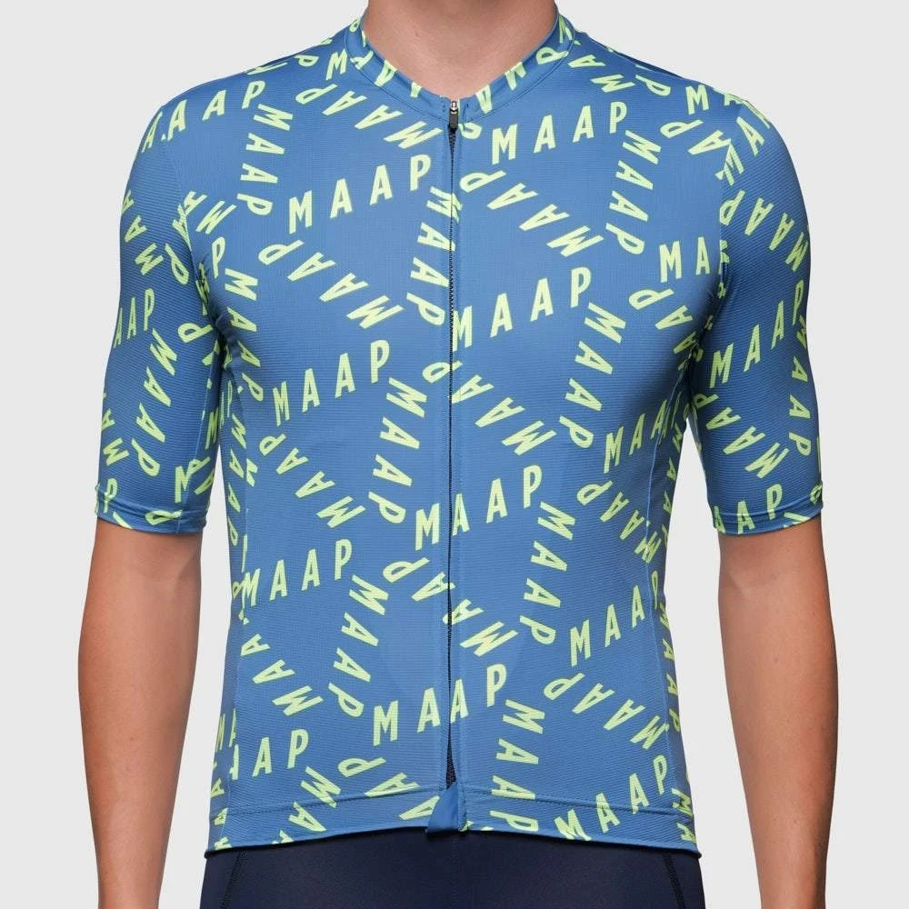 

2021 MAAP Mens New Cycling Jersey Short Sleeve Team Cycling Clothing MTB Bike Cycling Tops Bicycle Shirt Wear Maillot Ciclismo