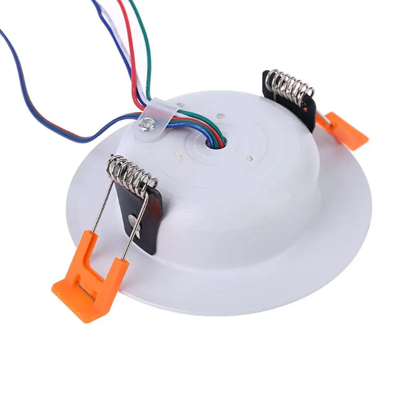 

G2AA 1 Set Ceiling Light With Remote Control AC85V-265V Downlight LED Energy Saving Double Color RGB White Panel Lights Home