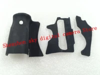a set of 3 pieces grip rubber cover unit for canon 60d dslr camera with 3m glue