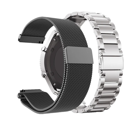 Package 2 Нержавеющая сталь Wirst ремешок для наручных часов Xiaomi Huami Amazfit GTS Смарт ремешок для часов металла Сменные Браслеты для Amazfit Bip Youth 20 мм - Цвет: Package 2
