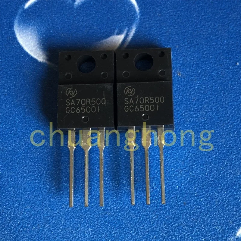 

1Pcs/Lot New Power Triode SA70R500 Field Effect Transistor TO-220F Power Supply