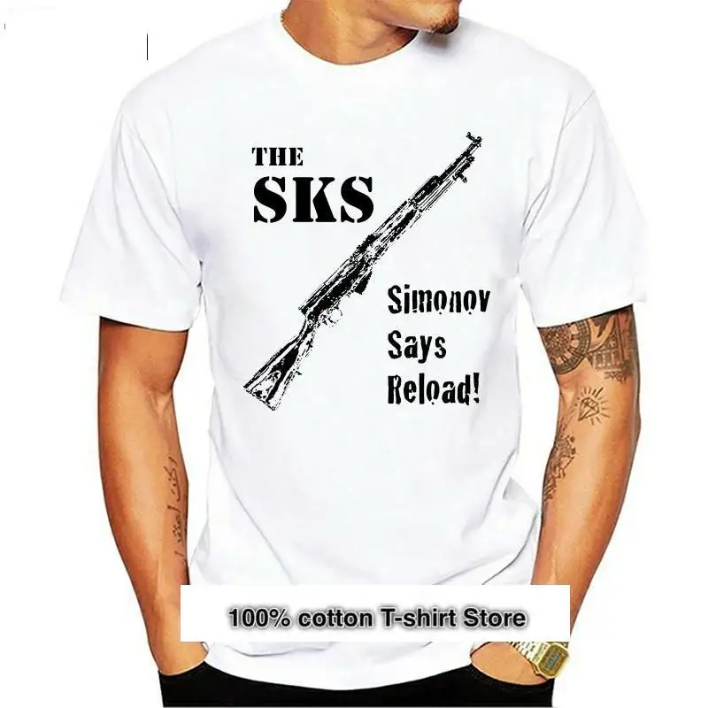 

Camiseta para hombre SKS (избыточная винтовка), ropa para mujer
