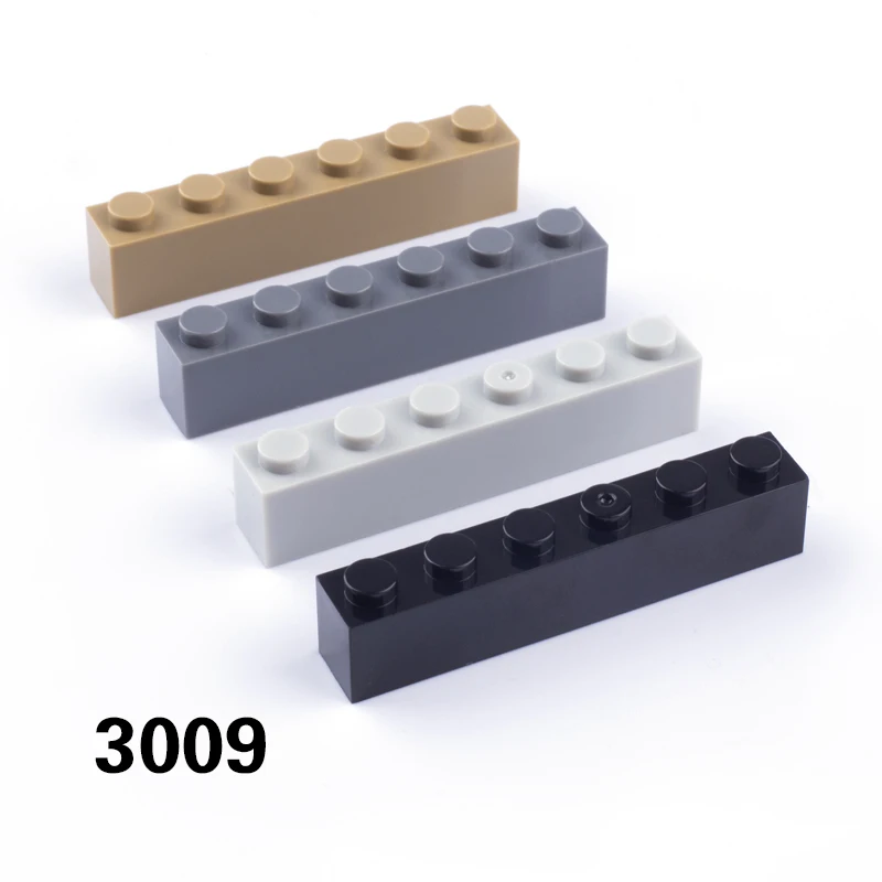 

Конструктор MOC, 1x6, 3009, толстые кирпичи, сборные детали, аксессуары для дома, развивающие совместимые игрушки для детей