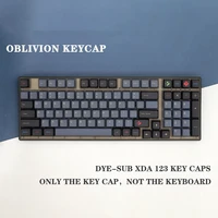 123 keysset gmk oblivion key caps pbt dye sublimation keycaps xda profile keycap for 104 68 87 980 keyboard