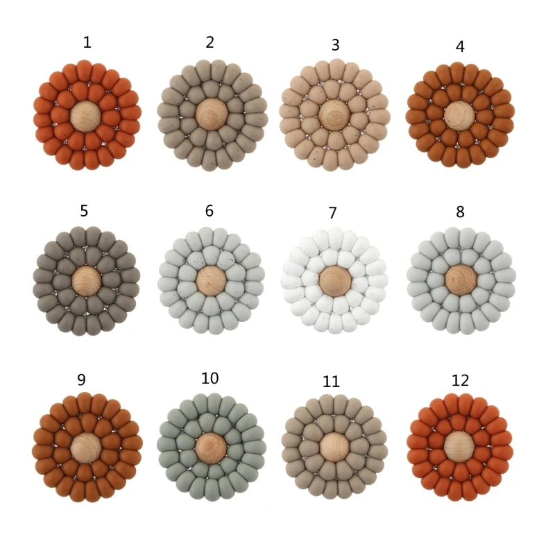 

Детский силиконовый Прорезыватель природа деревянная детская игрушка Монтессори детские игрушки-прорезыватели зубов Прорезыватели для з...