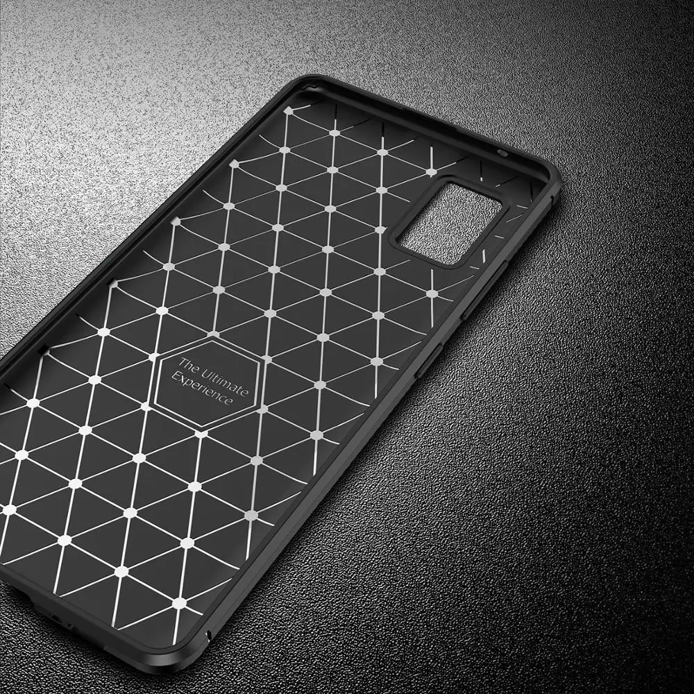 

case for samsung a51 back cover on galaxy a 51 5g 51a 6.5 protective phone coque bag soft tpu silicone matte business 360 a515f