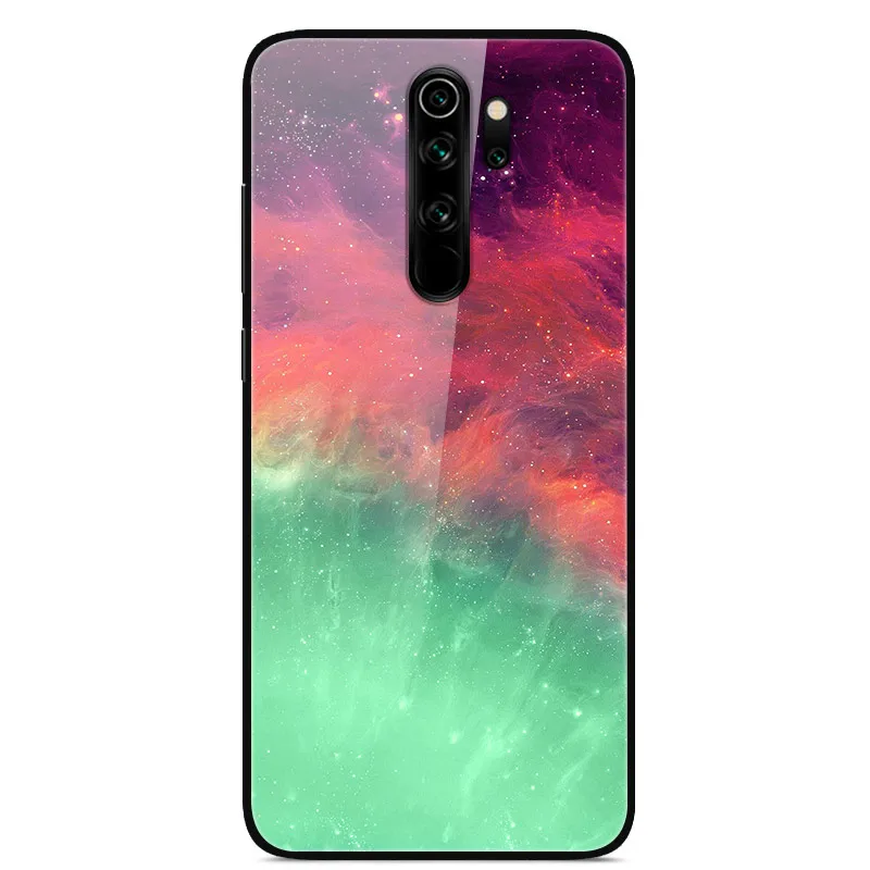 30 Redmi Note 8 Pro Чехол 6,53 ''стекло твердая задняя крышка для Xiaomi Redmi Note 8 Pro чехлы для телефонов силикон бампер Fundas Redmi Note8 8T - Цвет: 30
