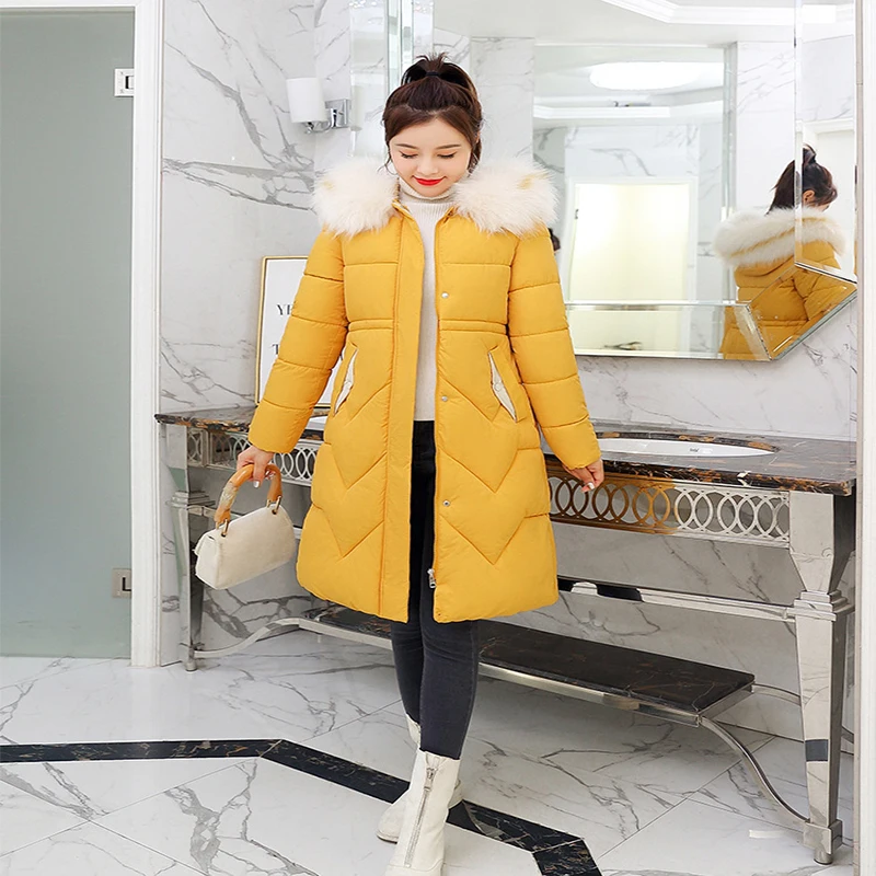 Зимняя куртка парка для женщин женские пальто девушек размера плюс | Женская