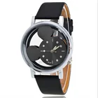 Zegarek Perspective наручные часы простые милые Мультяшные часы для студента роскошный кожаный ремешок кварцевые женские часы