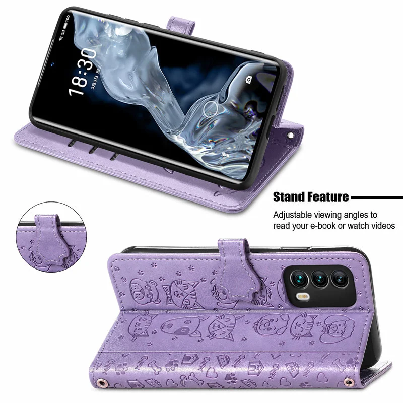 for meizu 18 case shockproof phone bumper armor tpu flip bag fundas leather phone case for meizu 18 cover for meizu 18 fundas free global shipping