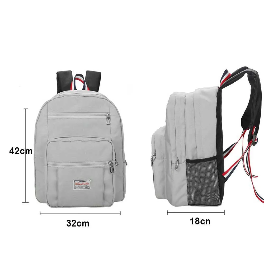 Женский холщовый рюкзак WEIXIER в консервативном стиле для девочек-подростков