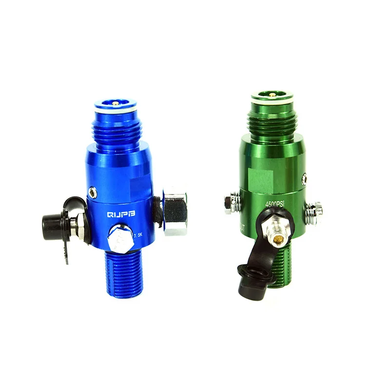 PCP Airforce HPA регулятор 4500PSI 1800PSI выход 5/8-18UNF зеленый красный синий | Спорт и